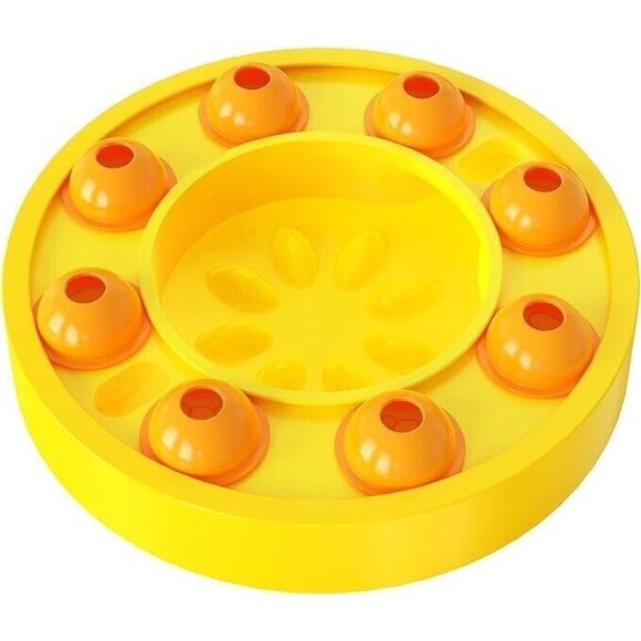 Dog Puzzle Toy,Feeder Slow Feeder Dog Bowl,Slows Down Pets Eating, Fun Puzzle... - Picture 3 of 4